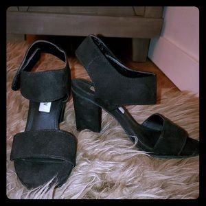 Steve Madden Black Heels